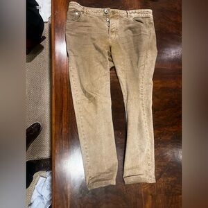 Brunello Cucinelli Light Brown Chinos (Jean-like Rugged material)